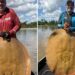 Guia captura arraia gigante no Rio Araguaia e cena chama atenção; vídeo