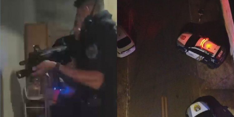 Filha filma quando guardas matam o pai dela dentro de casa em Senador Canedo; vídeo
